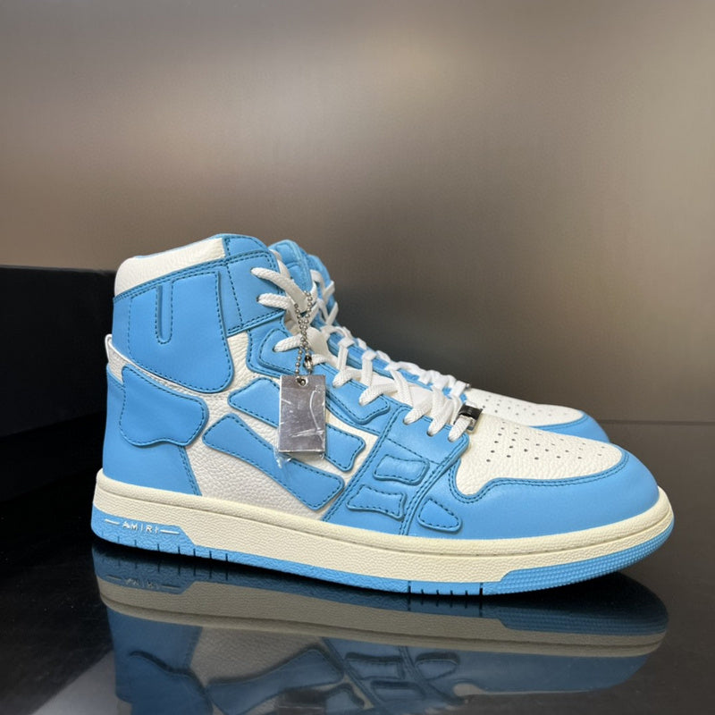 Close-up of Amiri sneakers craftsmanship
