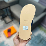 Hermes shoes Style 016 - logo and branding close-up