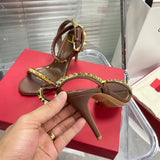 Three-quarter angle view of Valentino Garavani luxury piece style No.254