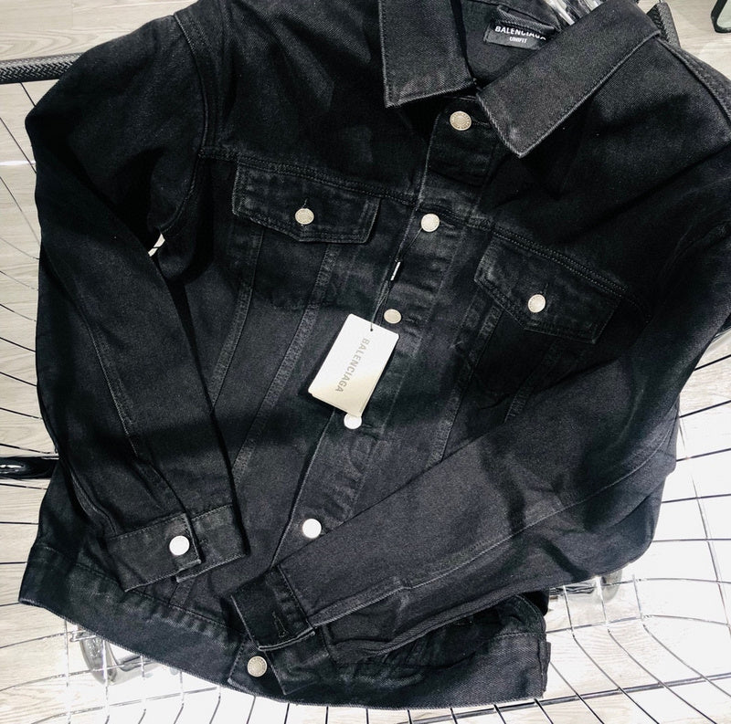 Close-up of Balenciaga designer clothing craftsmanship