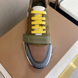 Burberry Nude Platform Heels - Angled View