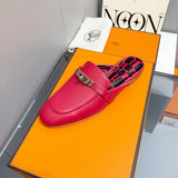 Hermès Beige Flat Thong Sandals - Lifestyle Styling Shot
