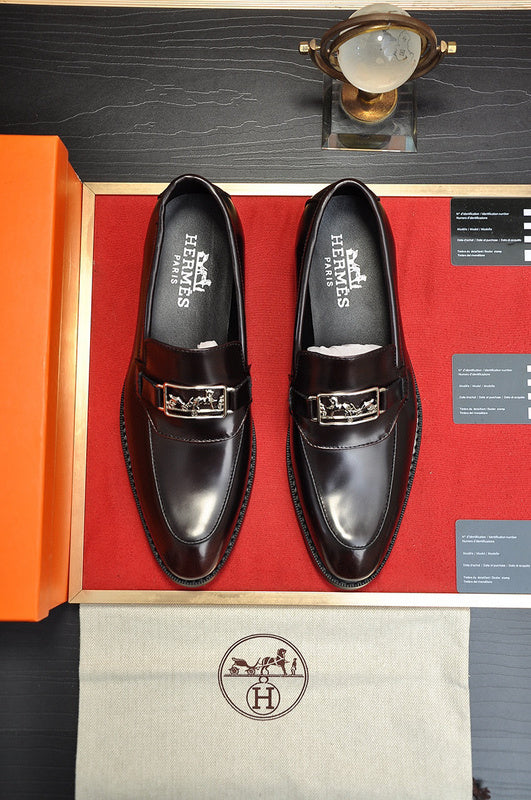 Hermes shoes Style 057 - back heel detail