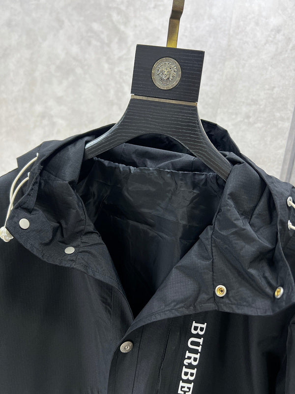 Close-up of Burberry designer clothing craftsmanship