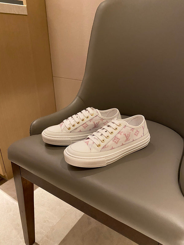 Louis Vuitton shoes Style 252 - close-up of premium leather craftsmanship