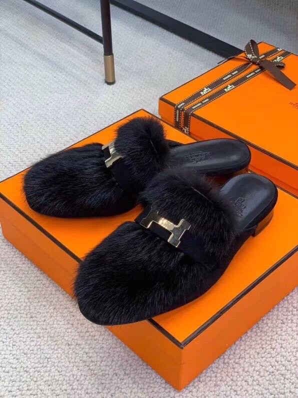 Hermes shoes Style 399 - editorial style shot
