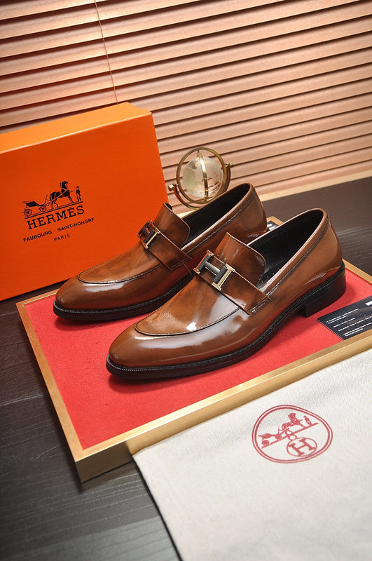 Hermes shoes Style 064 - styled lifestyle view