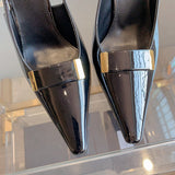 Saint Laurent designer shoes full view