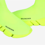 Balenciaga Red Ankle Strap Heels - Heel Detail View