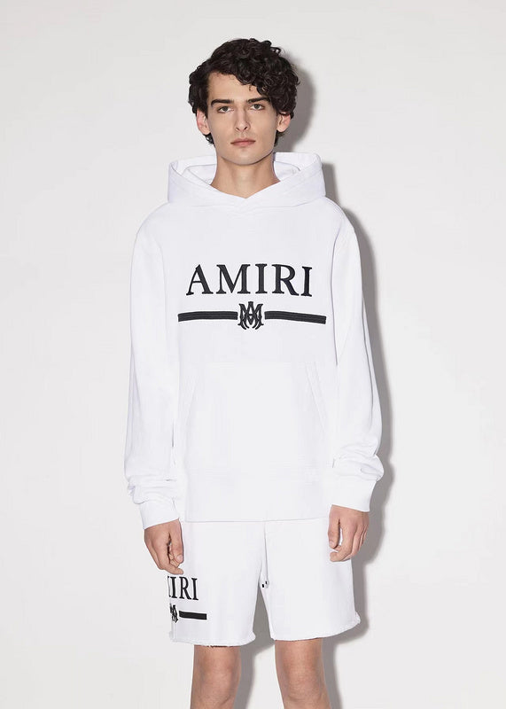 Amiri luxury hoodie detail shot