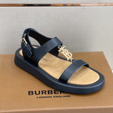 Burberry shoes Style 099 - close-up of premium leather craftsmanship