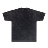 Close-up of Amiri t-shirt craftsmanship