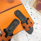 Hermes sandals Style 153 - angled studio shot