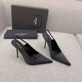 Side profile view of Saint Laurent luxury piece style No.023