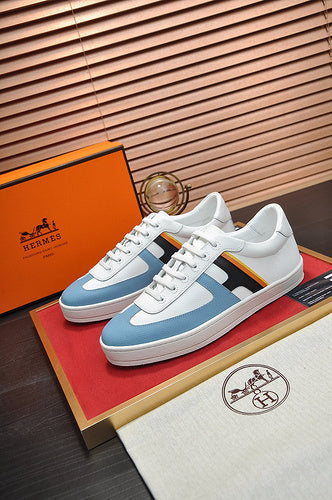 Hermès Red Platform Heels - Full Silhouette View