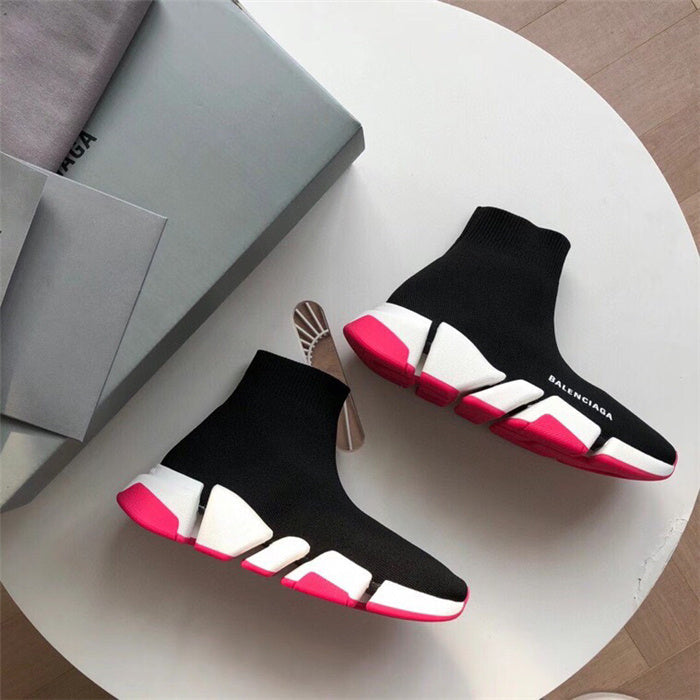 Balenciaga Beige Chelsea Boots - Full Silhouette View