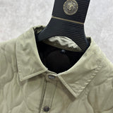 Close-up of Burberry designer clothing craftsmanship
