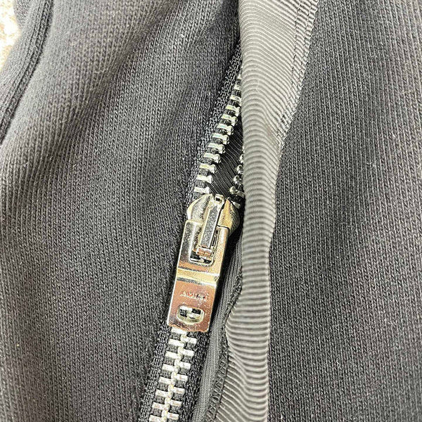 Close-up of Amiri t-shirt craftsmanship