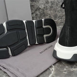 Balenciaga Grey Classic Ballet Flats - Lifestyle Styling Shot
