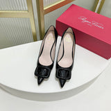 Roger Vivier shoes front view designer style