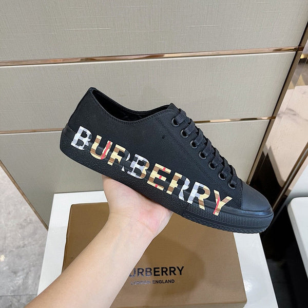 Burberry Beige Classic Ballet Flats - Front View
