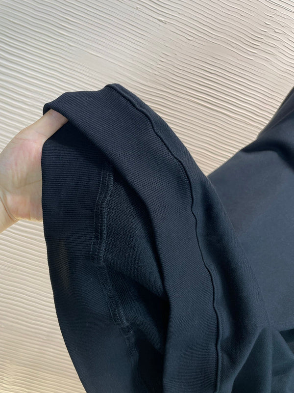 Close-up of Balenciaga designer clothing craftsmanship