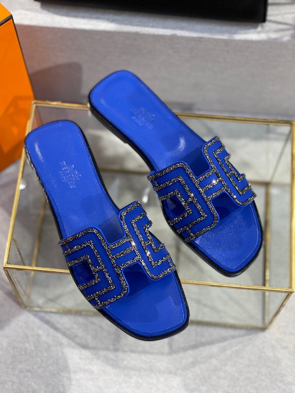 Hermes shoes Style 291 - texture and material detail