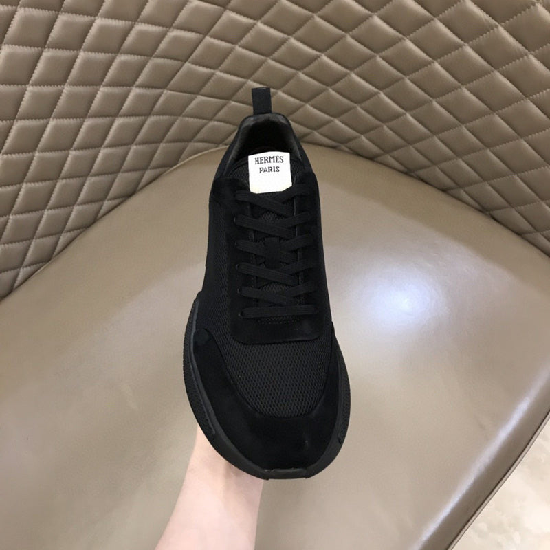 Hermès Beige Chelsea Boots - Back View