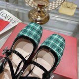 Close-up of Roger Vivier shoes craftsmanship