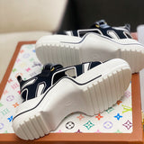 Close-up of Louis Vuitton shoes craftsmanship