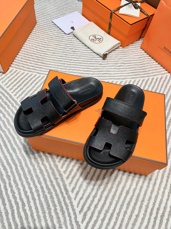 Hermes sandals Style 216 - styled lifestyle view