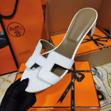 Hermès Tan Gladiator Sandals - Lifestyle Styling Shot