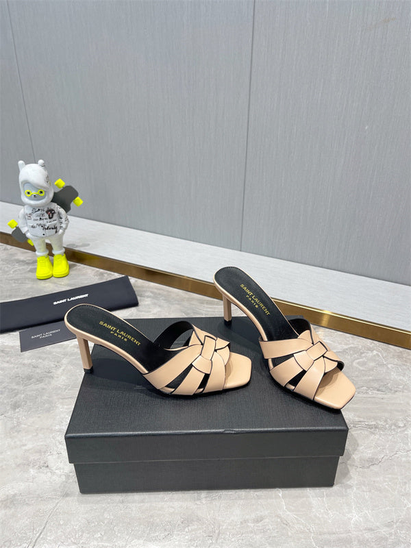 Saint Laurent luxury shoes detail shot