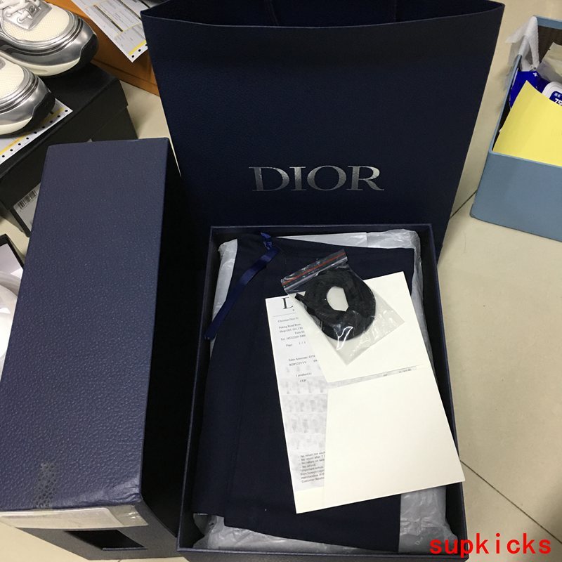 Dior Beige Platform Heels - Angled View