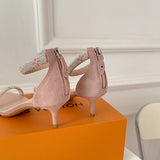 Louis Vuitton shoes Style 403 - side profile detail (alternate angle)