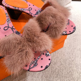 Hermes shoes Style 283 - texture and material detail