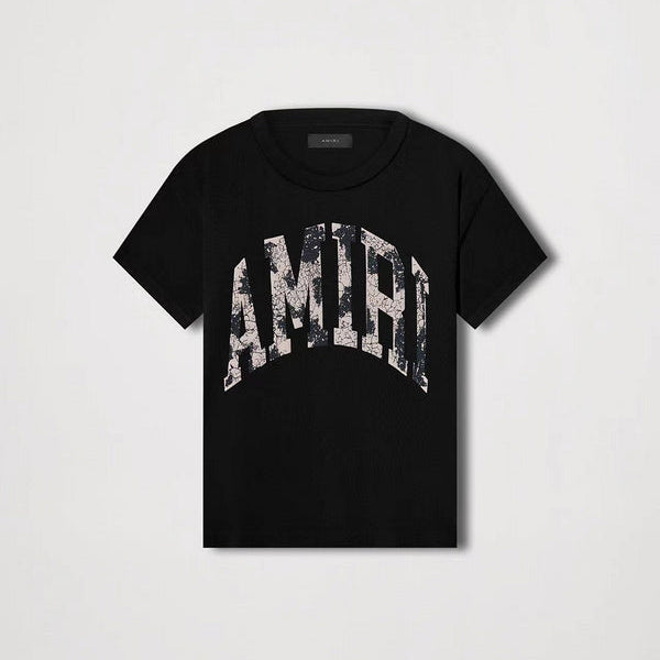 Amiri luxury t-shirt detail shot