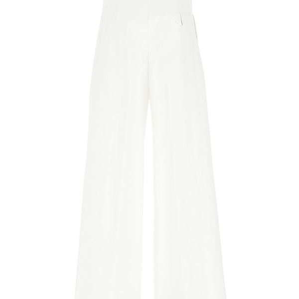 Bottega Veneta premium pants detail and craftsmanship close-up