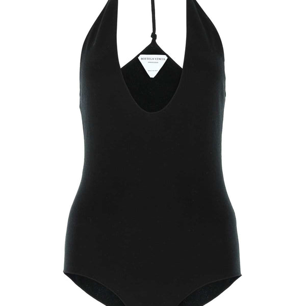 Bottega Veneta Accessories? Bottega Veneta Women Black Cashmere Blend Bodysuit Premium Everyday Designer Accessory