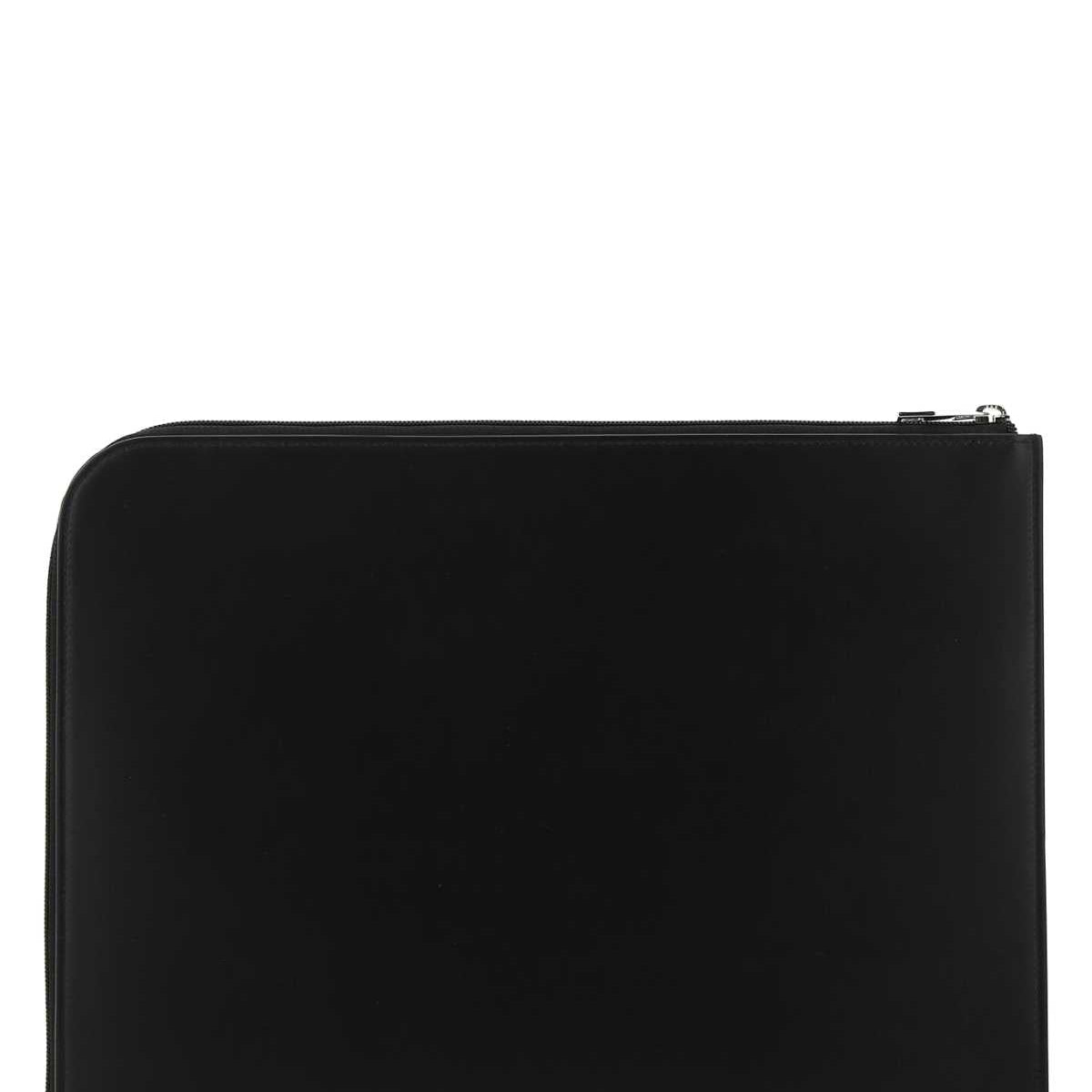 Alexander McQueen Accessories? Alexander Mcqueen Men Black Leather Document Holder Luxury Designer Fashion Accessory