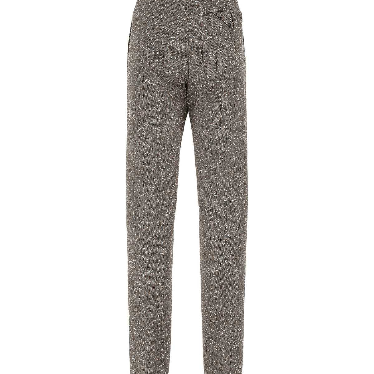 Bottega Veneta Pants? Bottega Veneta Women Embroidered Stretch Viscose Blend Pant Premium Designer Casual Trousers