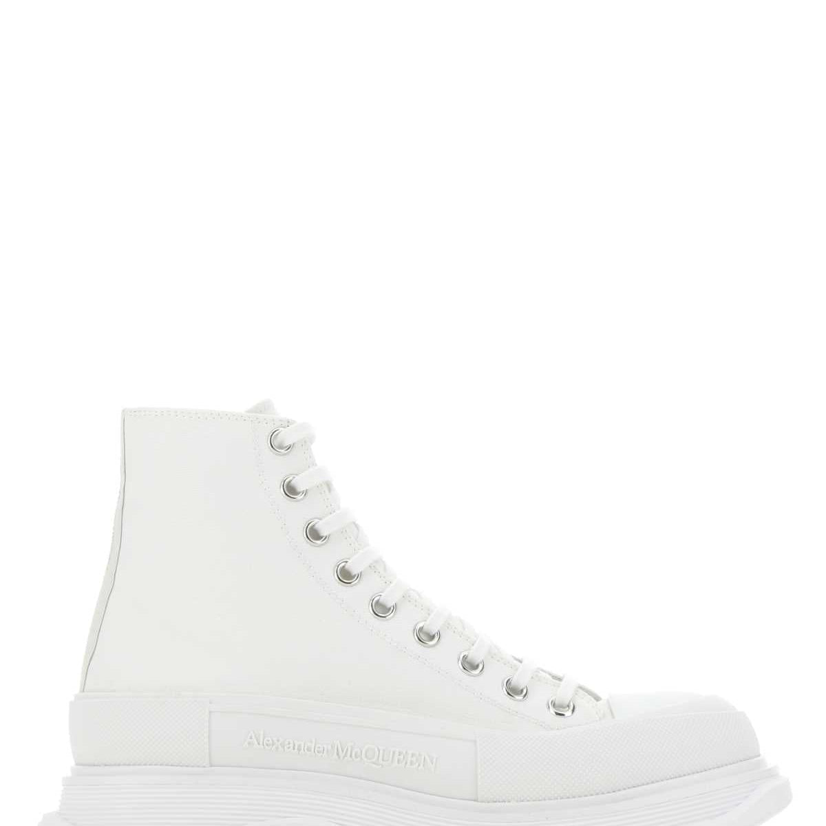 Alexander McQueen athletic luxury designer piece front view