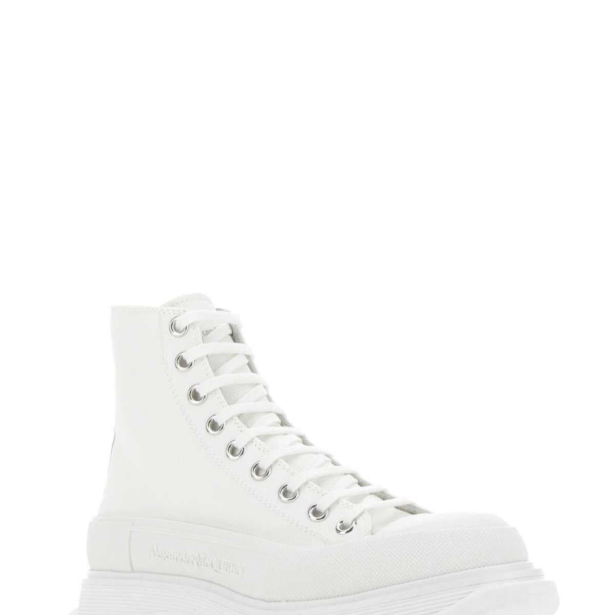 Alexander McQueen premium athletic detail and craftsmanship close-up