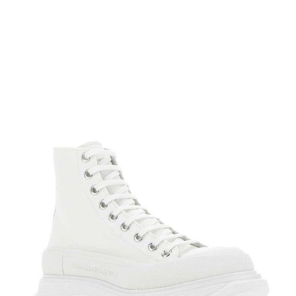 Alexander McQueen premium athletic detail and craftsmanship close-up