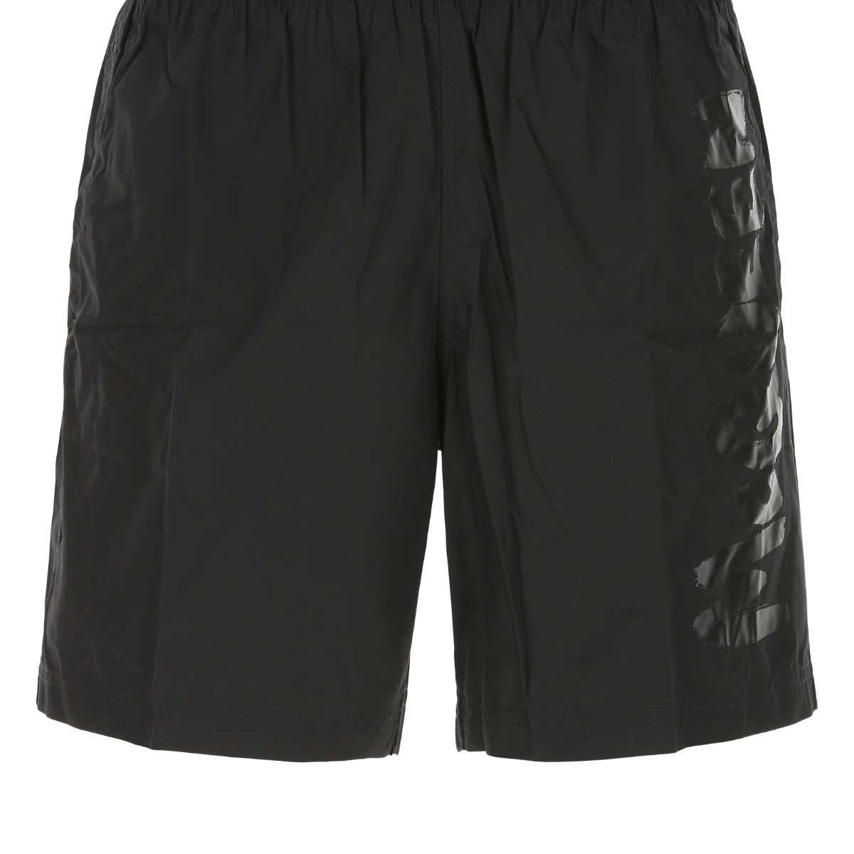 Alexander McQueen Shorts? Alexander Mcqueen Men Black Nylon Swimming Shorts Everyday Lightweight Designer Shorts