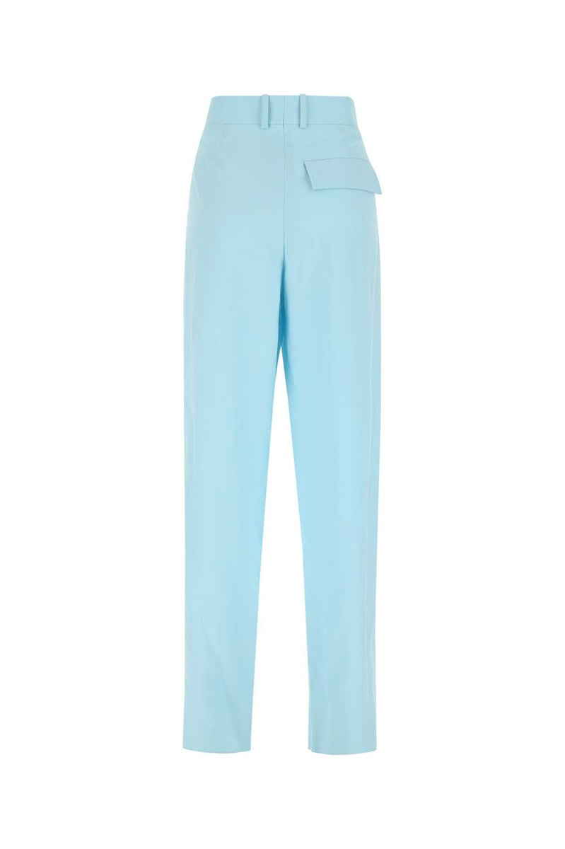 Bottega Veneta premium pants detail and craftsmanship close-up