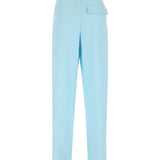 Bottega Veneta premium pants detail and craftsmanship close-up