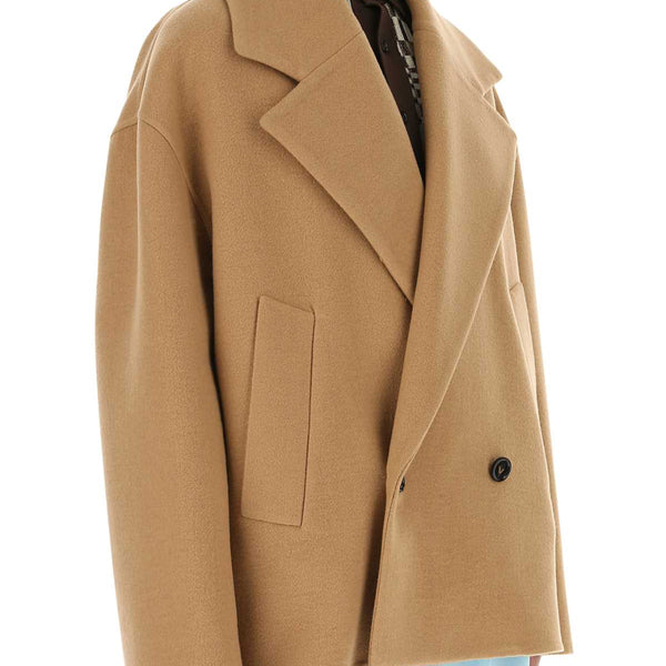 Bottega Veneta Jackets? Bottega Veneta Women Camel Cashmere Coat Premium Casual Designer Jacket