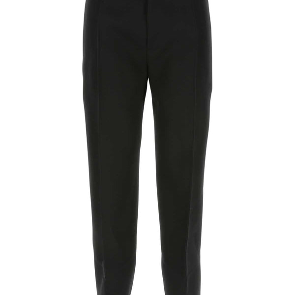 Bottega Veneta Pants? Bottega Veneta Women Black Wool Pant Tailored Everyday Designer Pants