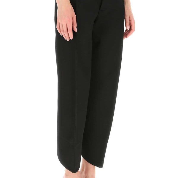 Bottega Veneta Pants? Bottega Veneta Women Black Wool Pant Tailored Everyday Designer Pants